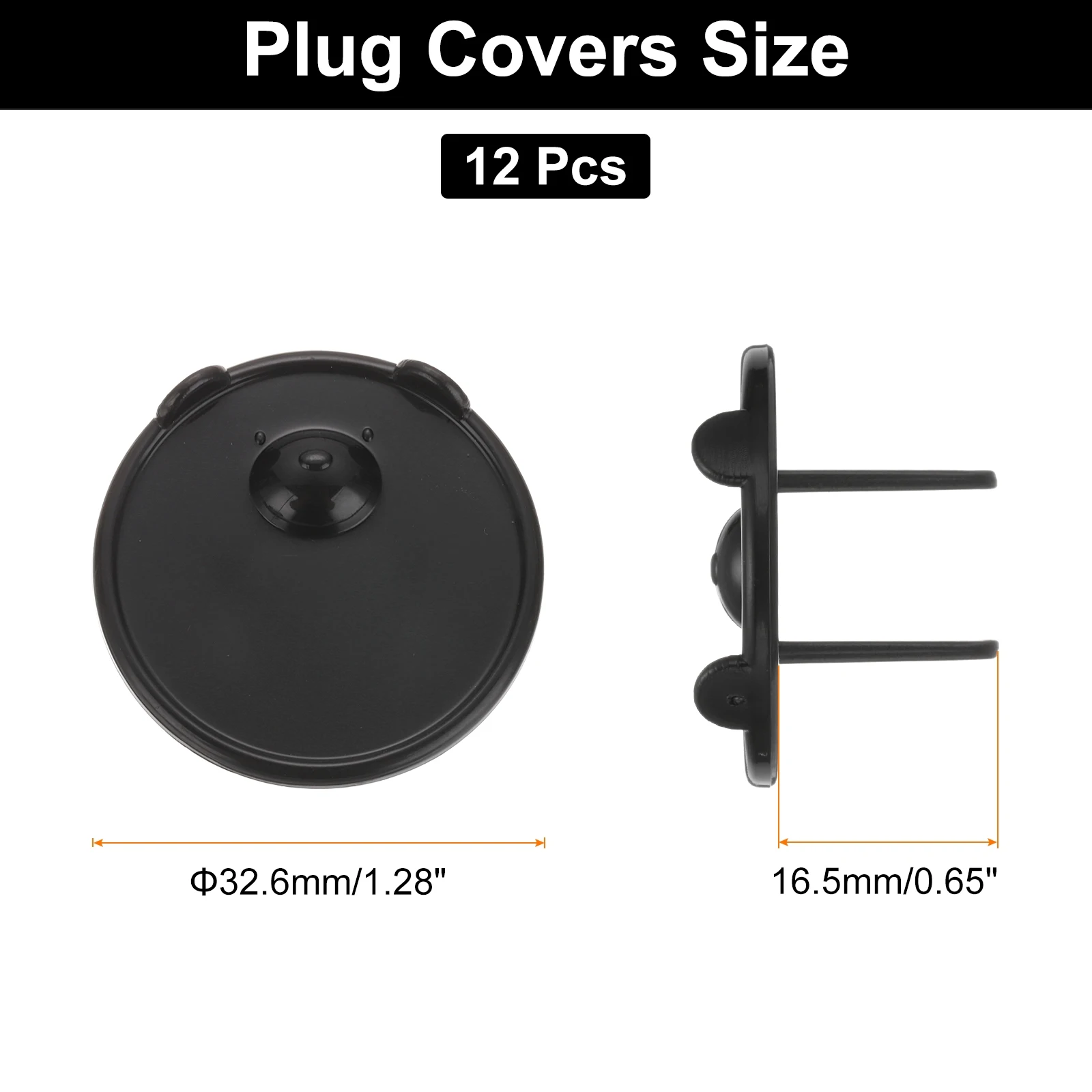12/24Pc Outlet Covers Proofing Plug Covers Easy Installation Electric Plug Protectors Safety Socket Cover Plugs Protector 3Color