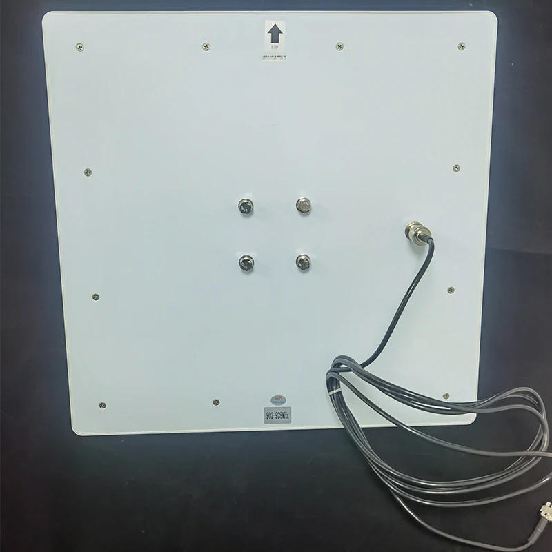 FRD750A 12dbi UHF RFID antenna long range distance 40*40cm R700 compatible passive reader polarization