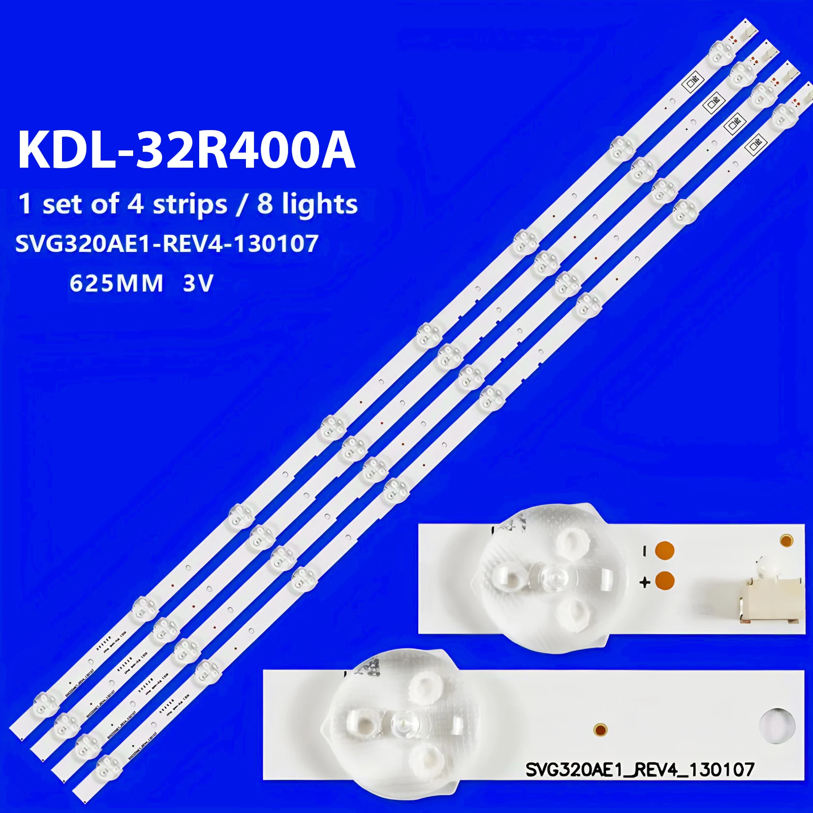 

LED backlight Strip SVG320AE1_REV4_191230 for Sony KDL-32R400A KDL-32R421A KDL-32R423A KDL-32R424A KLV-32R421A KLV-32R426A