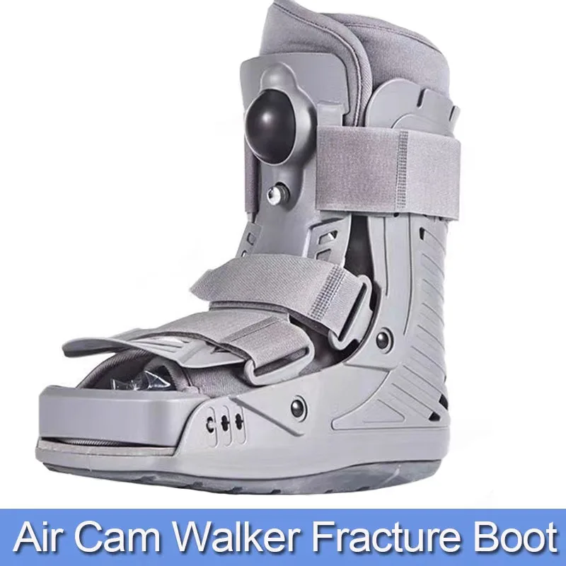 Adjustable Air Cam Walker Boot-Ankle Sprain Walker Brace-Medical Orthopaedic Fracture Boot-For Ankle Fibula Injury Foot Support