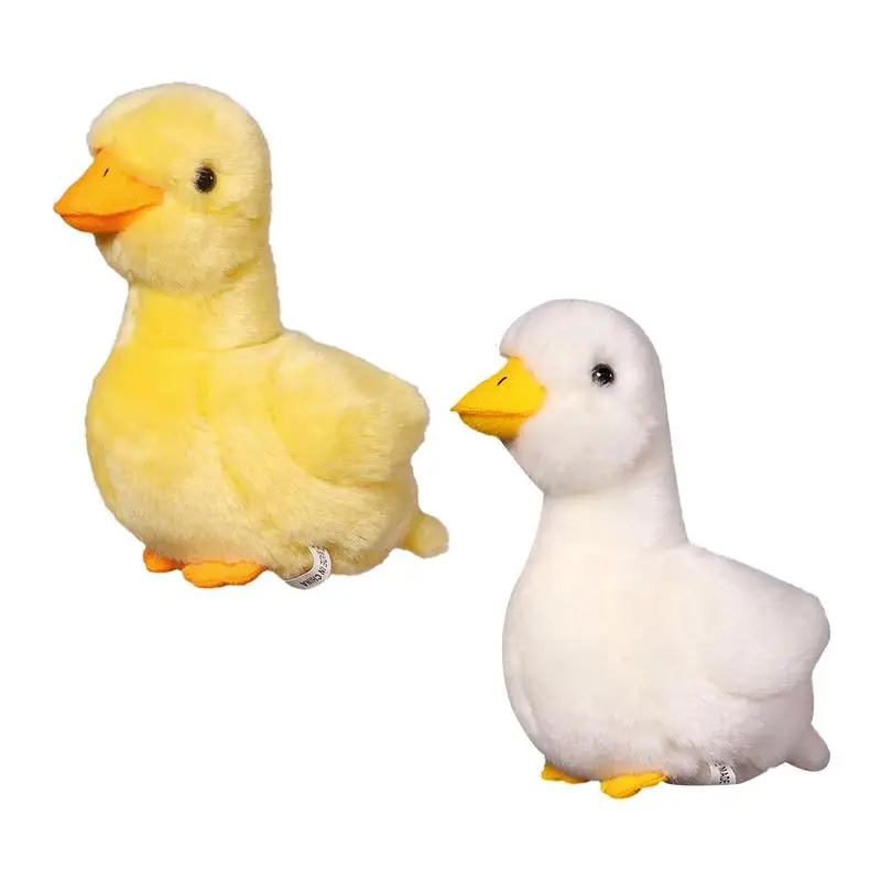 

Duck Stuffed Toy Realistic Stuffed Bird Plush Cute Duck Plush Soft Stuffed Duck Animal Pillow Birthday Gifts For Kids Toys Games