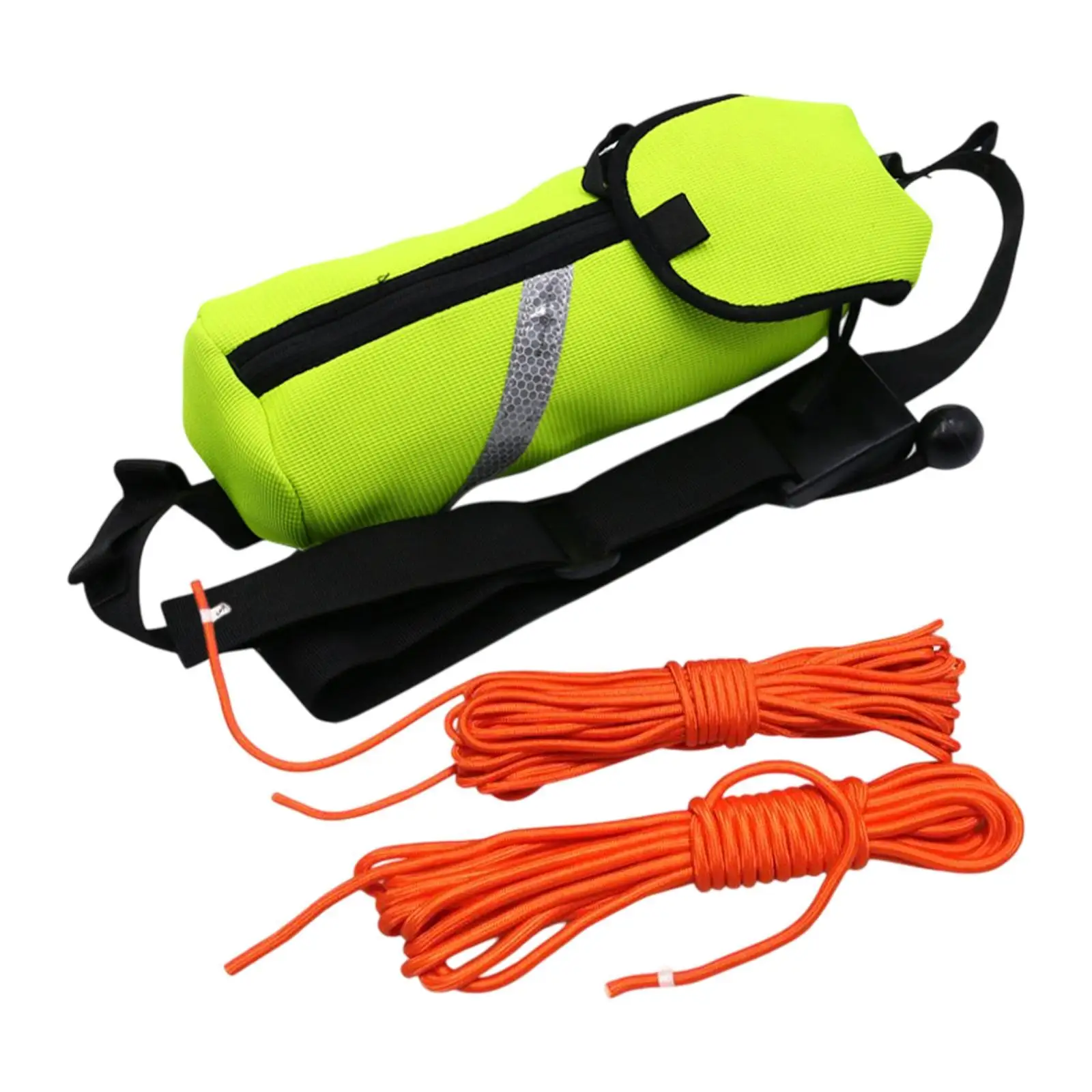 Water Sports Throw Bag Throw Line Throwline with Reflective Strips 16M Equipment