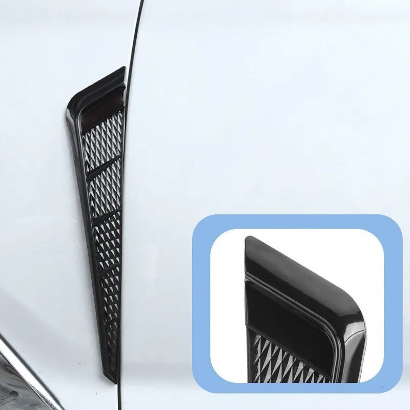 2pcs Car Fender Stickers Side Vents Spoiler Wing Cover For BMW 50th F30 F10 E90 F20 E46 E60 E70 E39 E36 E87 E92 GT G20 G30 X6 X7 view 2