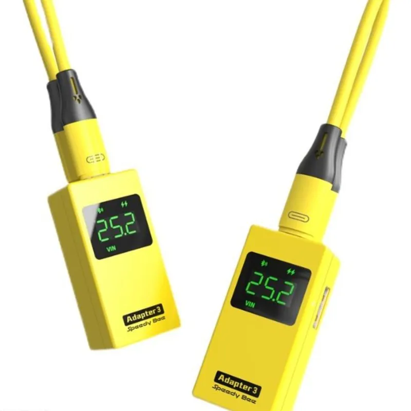 SpeedyBee Adapter 3 1-6S Lipo configuration Blackbox upgrade BF iNav input FC firmware Built-in Bluetooth WiFi Checker Voltage