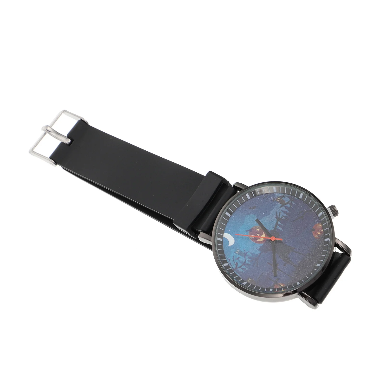 

1Pcs Creative Halloween Watch Universal Wristwatch with Delicate Details Premium Stainless Steel and Plastic Halloween Watch