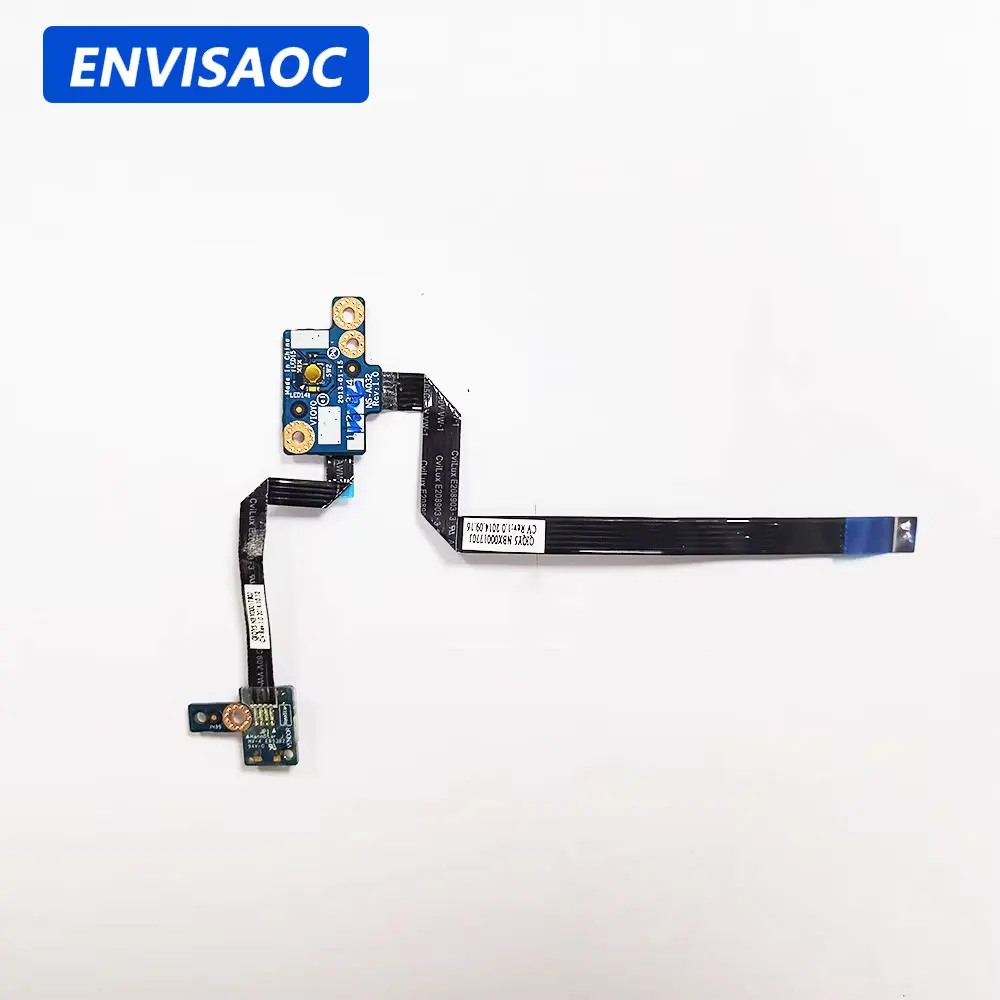 OEM Przycisk zasilania z kablem do laptopa Lenovo IdeaPad Y500 Y510P Y510, akcesoria naprawcze NS-A032 LS-8691P LS-8698P