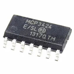 1PCS MCP3424 MCP3428 MCP4922 MCP42010 MCP42100 3424 3428 42010 42100 4922 604T-E -I/SL SOP-14 analog-to-digital converter chip