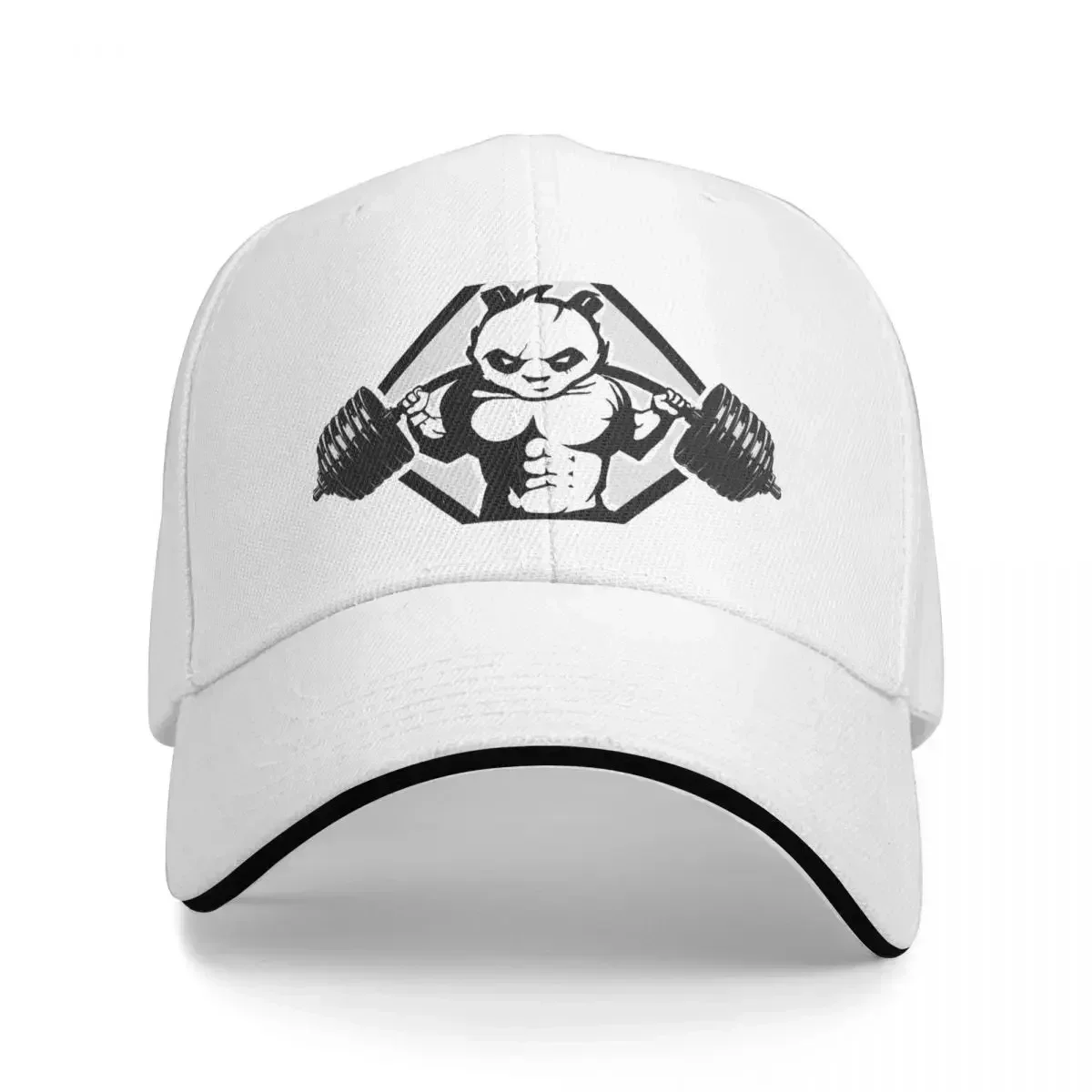 New Panda working out t-shirt Cap Baseball Cap Beach bag baseball hat trucker hats Men's hat Women's