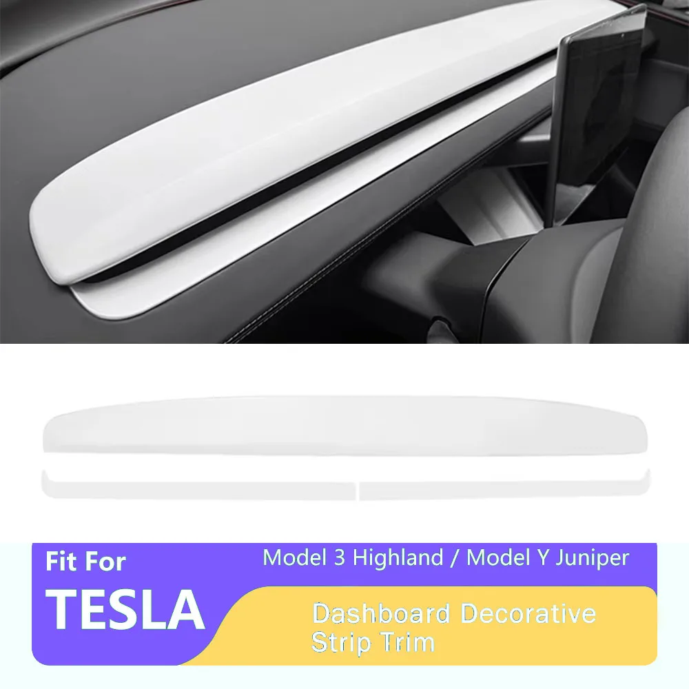 

Compatible with Tesla Model 3 Highland 2024-2025 new ABS center console instrument trim set, automotive interior accessories, in