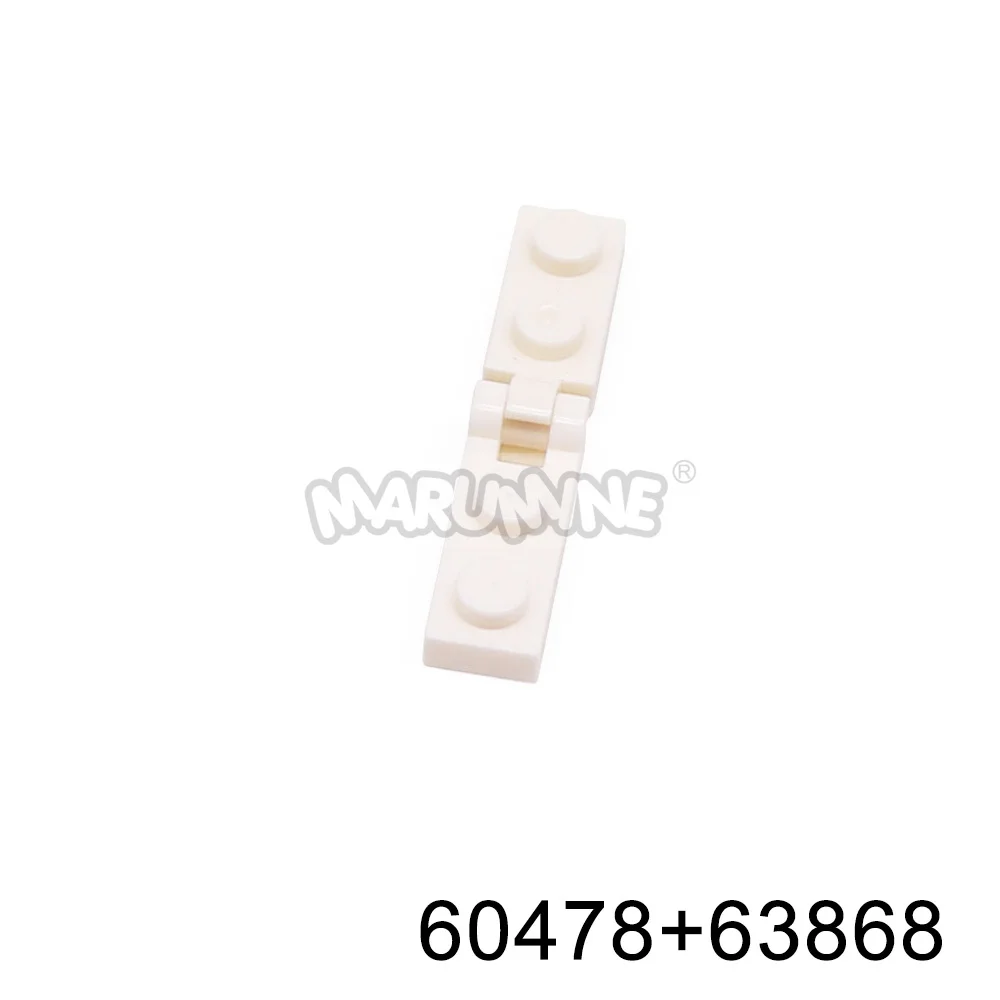 MARUMINE MOC Blocks Changeover Catch 60 Stück drehbare Bausteine, Scharnierplatte, kompatibel mit 2429 44301 60478 63868 48336