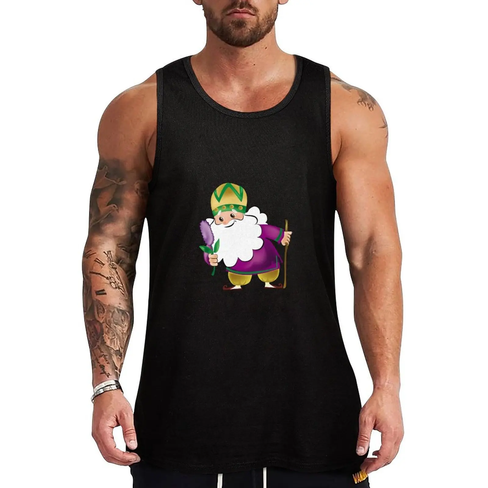 

Amoo Nowruz (Uncle Norouz) Persian new year collection Tank Top Vest male fitness clothing for men sports t-shirts for men
