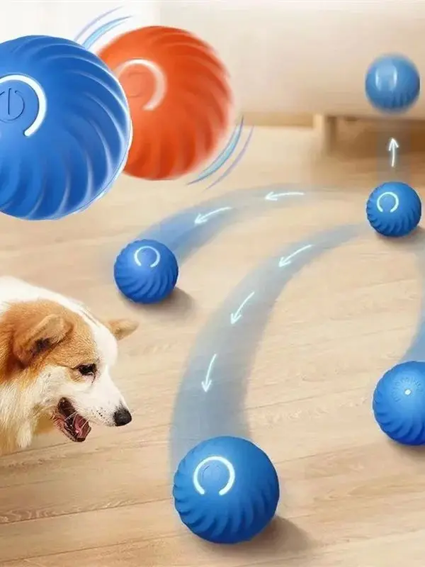 

Автоматический интерактивный мячик-дразнилка для кошек, резиновый мяч для игр с питомцами, забавная игрушка для развлечения, зоотовары