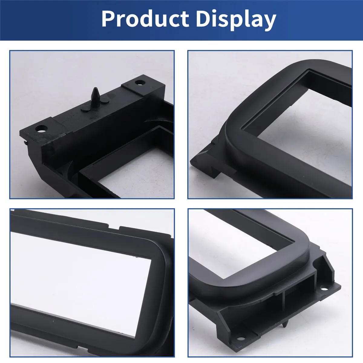 #74T (Black)Radio Fascia Panel Mount Frame for Jeep Grand Cherokee 2005,Automotive Parts & Accessories