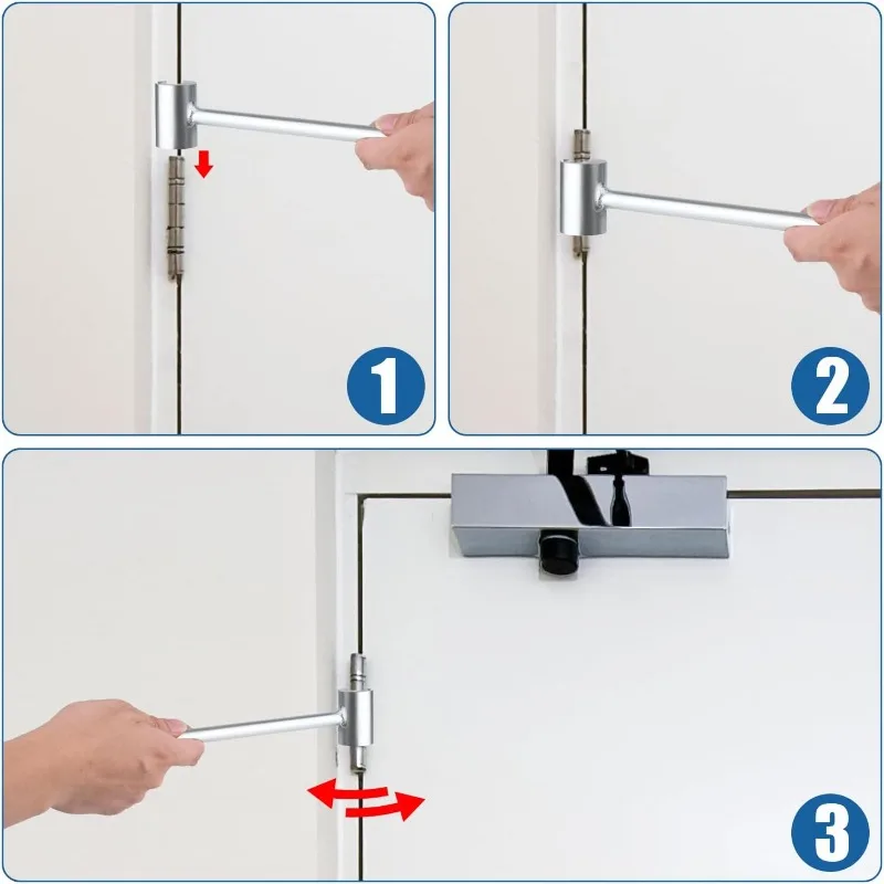 مفصلات الفجوة ضبط وجع برأسين الباب المفصلي إصلاح المفك ل الترباس المستديرة توفير العمالة مفصلات الأبواب أدوات إصلاح الفجوات