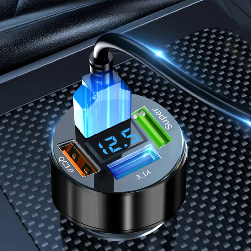 Clearance_The Four-port Total66W Super Fast Charger Is Suitable for 12-24V Models_Continuous updates image 5