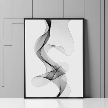 8 best sales काली दीवार कला - №7