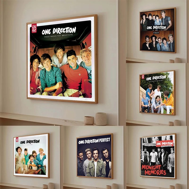 

Винтажный постер с D-направками, музыкальный плакат Ablum, HD принт, настенная живопись на холсте, картина для комнаты, принт-бар, домашний декор, Куадрос