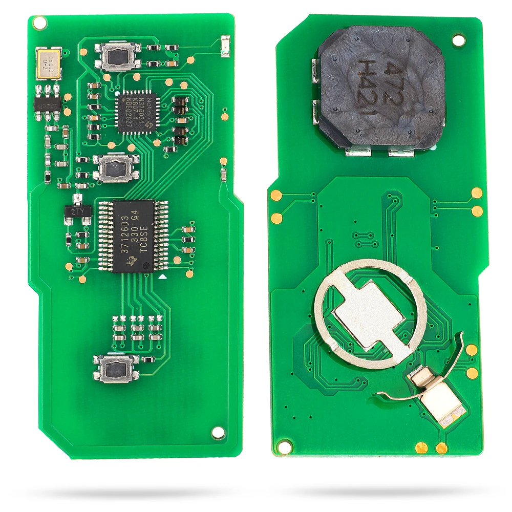 DIYKEY Inteligentny kluczyk zdalnego sterowania ASK 312 MHz do Toyota Prius 2004 2005 2006 2007 2008 2009 - FCC: M0ZB31EG 0030 Płytka P/N: