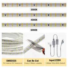 220V RGB LED Strip 180 LEDs/m #5
