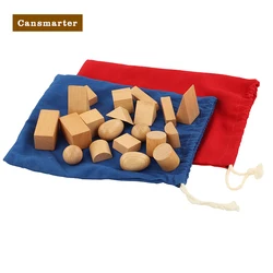 Mystery Bags Red Montessori Toys Sensorial Game Balls Geometric Solids Shapes Exercise Touch Practice Baby Toy Preschool SE059