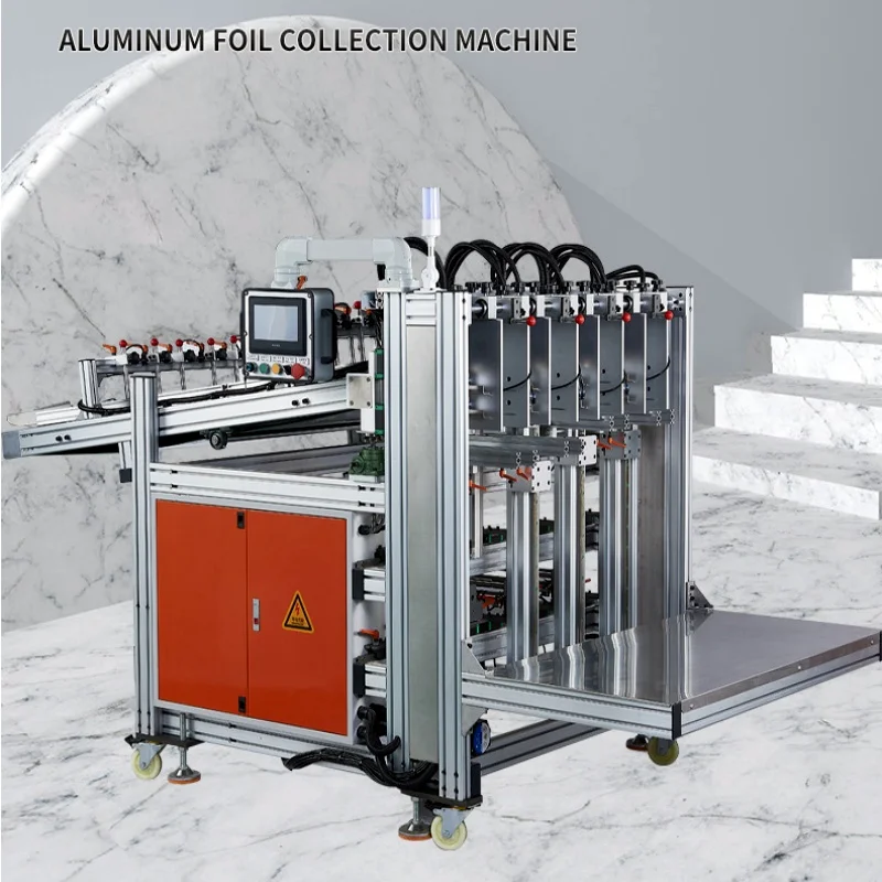 1-track 5-track Fully Automatic Collection Machine Aluminum Foil lunch Box Automatic Collection Machine Production Line Equipme