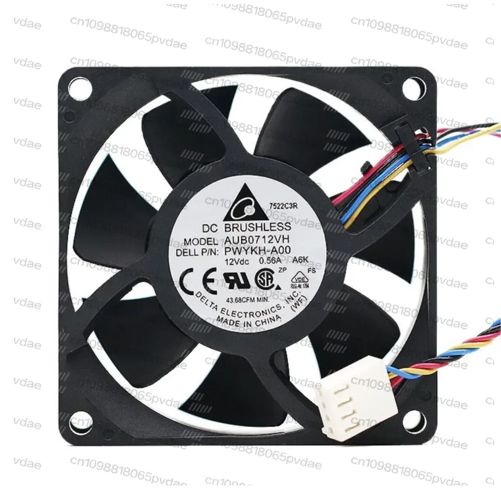 aub0712vh-12v-056a-7cm-7025-ventoinha-de-resfriamento-com-controle-de-temperatura-pwm-de-4-fios-para-delta