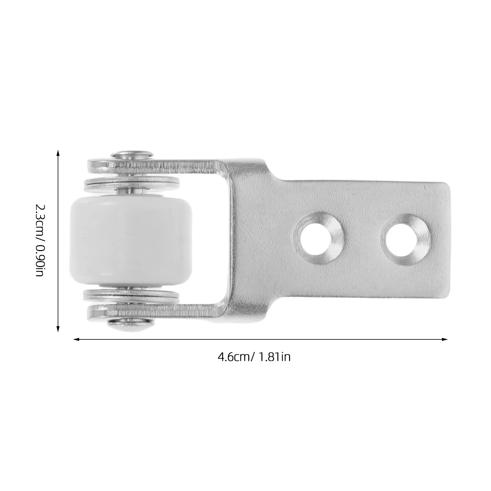 4Pcs Quiet Furniture Track Wheels Nylon Sliding Door Roller Replacement Smooth Gliding Dining Table Patio Door Closet Guide
