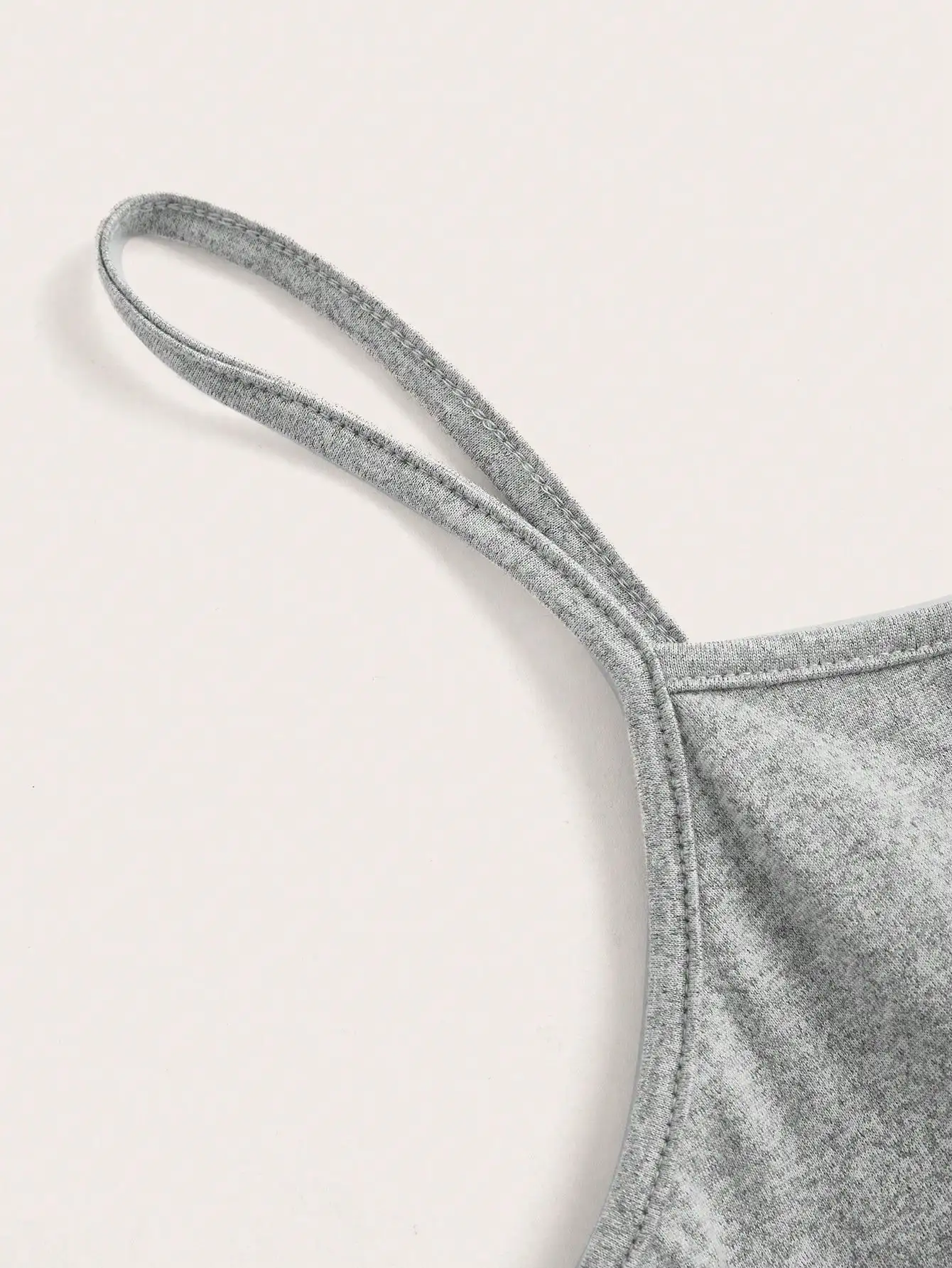 여성용 그레이 하이웨이스트 크롭탑 & 레깅스 투피스 세트, 여름용 캐주얼 스포티 핏