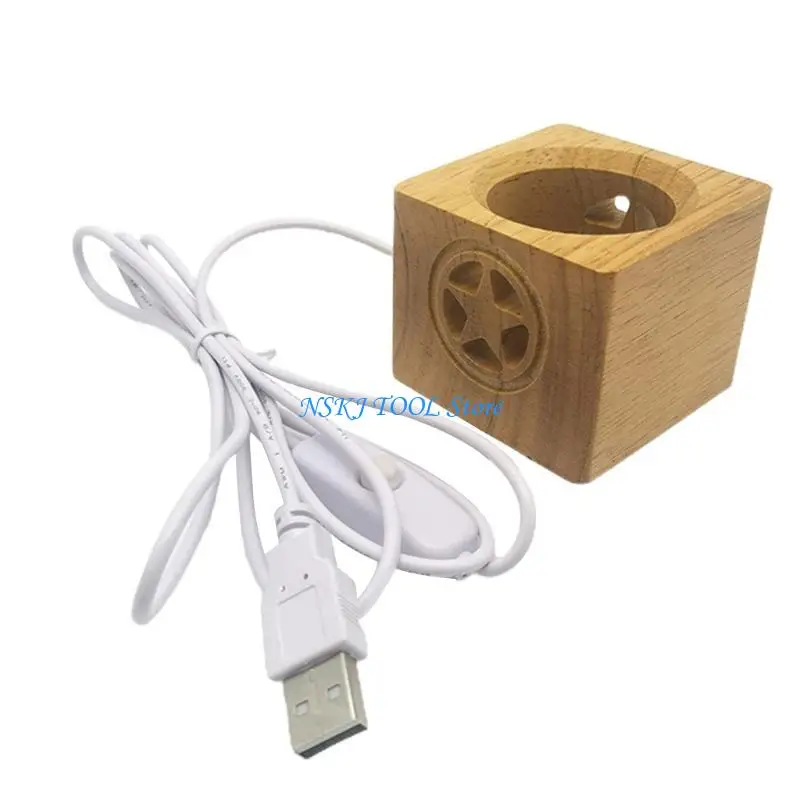 l8rc-クリスタルボールナイトライトベースランプホルダー家の寝室のテーブル装飾