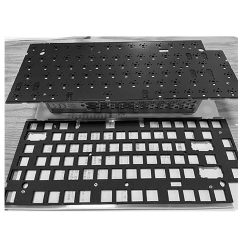 NJ80 Keyboard 3.5MM Poron Sandwich Cotton Bottom Padding Pad IXPE Axis Pad Special Muffler Cotton Sound-Absorbing Cotton