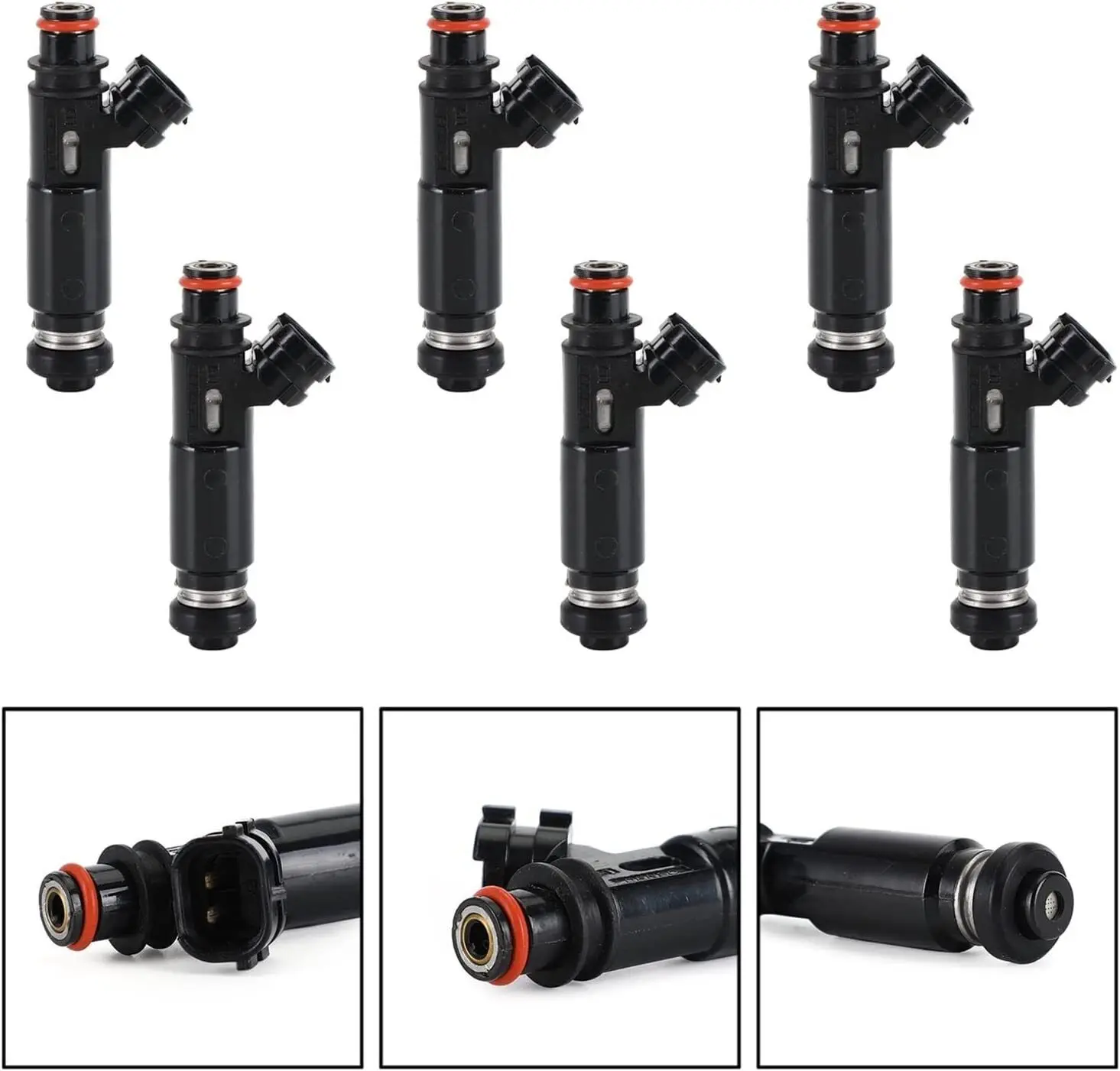 

6x Fuel Injectors for 2003-2006 Mitsubishi Montero Pajero 3.8L V6 195500-4370 1955004370 MR578878 FREE SHIPPING!!!