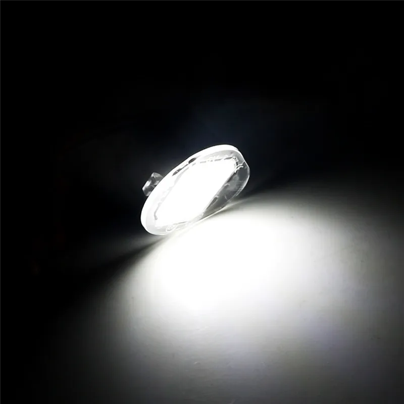 2Pcs  Led Under Side Mirror Puddle Light For DODGE DART 2013-2016 For JEEP CHEROKEE 2014-2023  White