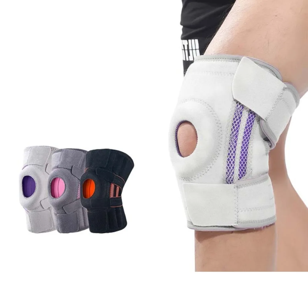 

Sports protective gear cushioning running cycling knee pads wholesale Open breathable sports knee pads summer badminton tennis
