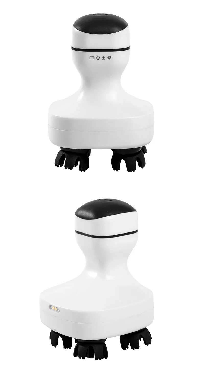 

# For USB Rechargeable Waterproof Hand Held Portable Kneading And Press Multi Functional Electric Head Massager #