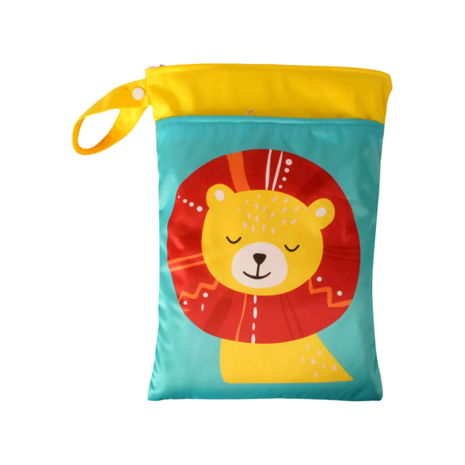 

Многоразовая водонепроницаемая влажная и сухая сумка для путешествий, плавания, пляжа, сумки для детских подгузников, портативная экологически чистая сумка для хранения детских подгузников, принадлежности