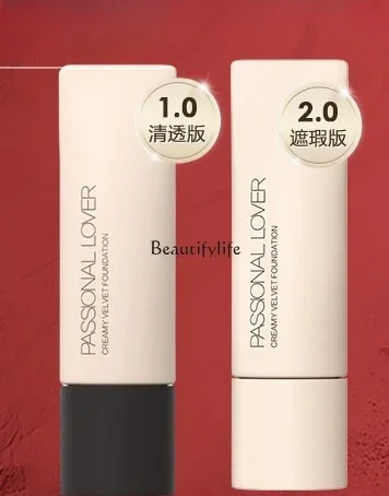 Dry Skin Cream Skin Long Lasting Smear-Proof Makeup Base Makeup Concealer Moisturizing Liquid Foundation