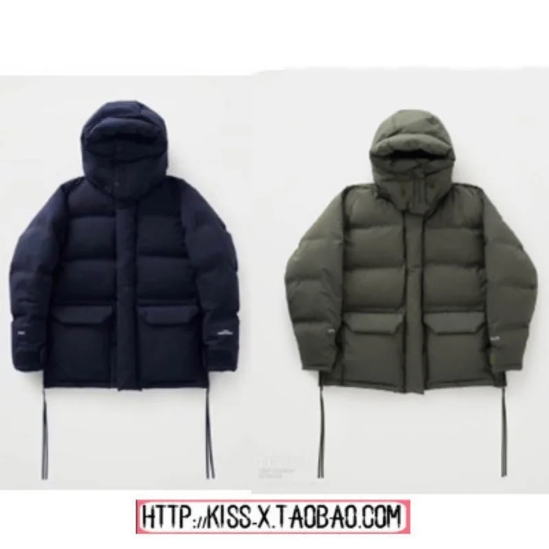 Trendy 2026 New HYKE Tokyo Limited Loose Thick Warm Couple's down Jacket Outerwear Casual Style Long Sleeve Zipper Closure