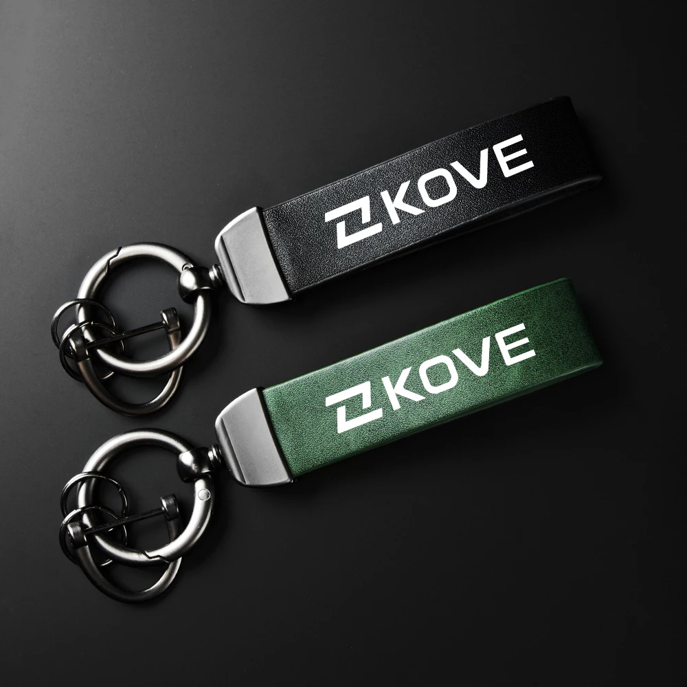 

For KOVE 525X 500X 400X 800X Pro/Rally 800 525 500 400 X Holder Carbon Leather Keyring Motorcycle High-Grade leather Keychain