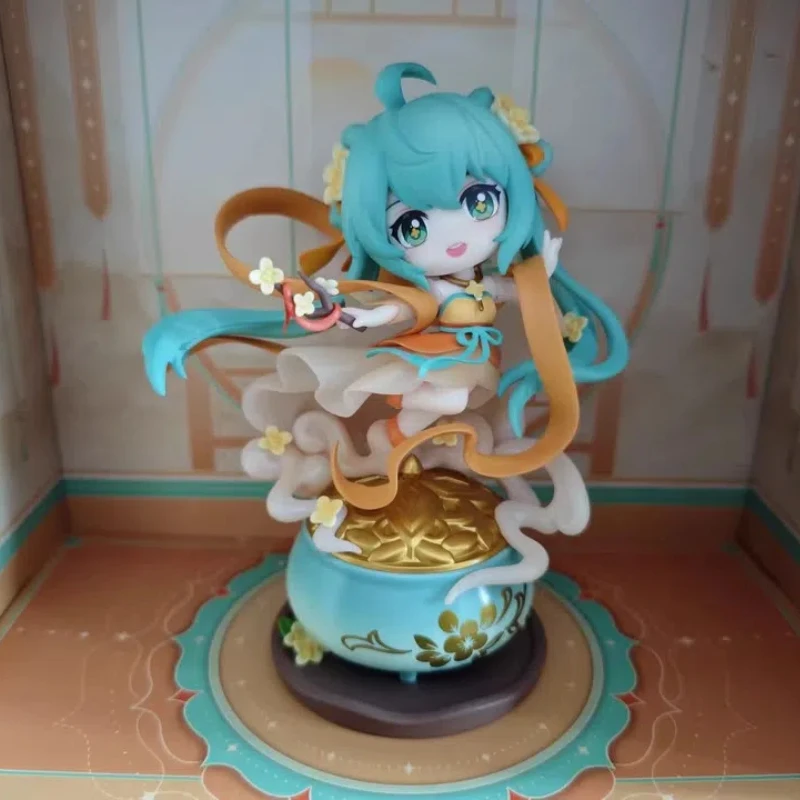 13ซม.ฤดูใบไม้ร่วงใหม่สไตล์Hatsune Mikuสาวอะนิเมะตัวเลขรุ่นQตุ๊กตาคอลเลกชันตุ๊กตาของเล่นเด็กแฟนของขวัญอุปกรณ์เสริม