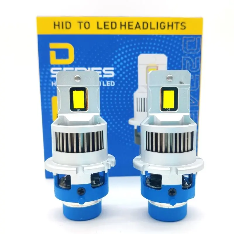 

2PCS D2S D4S Car Headlamp Led Light 35W 12V 6000K Canbus Error Free Plug And Play Auto Led Headlight 1:1 HID Lamp 12V-24V Bulbs