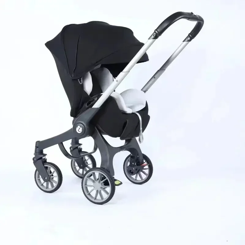 Baby Stroller 3 in 1 Car Seat For Newborn Prams Buggy Safety Cart Carriage Lightweight Foldable Adjustable Seat