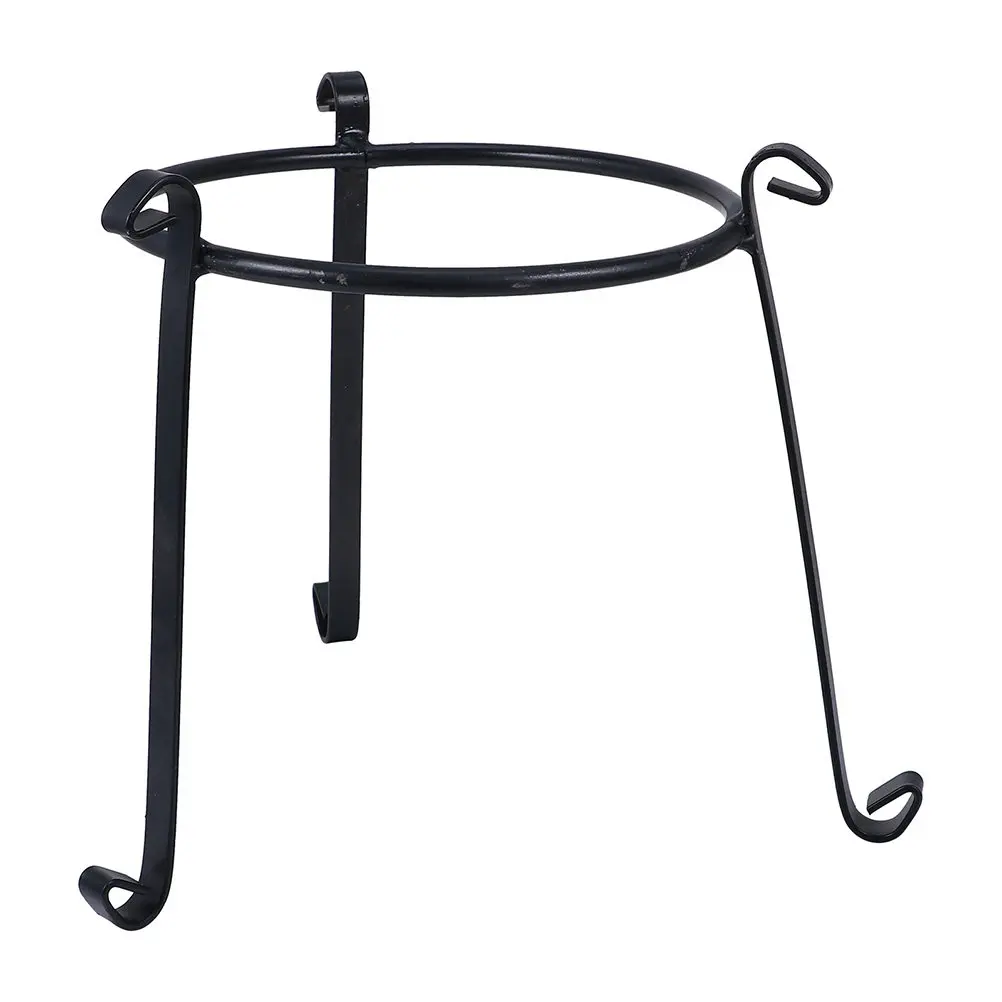 

Wrought Iron Plant Stand for Indoor Outdoor Use Floor Flower Pot Holder Decorative Garden Patio Living Room Planter Shelf