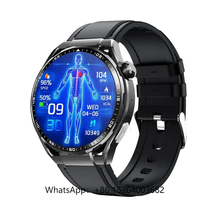 

Sports 2025 Smartwatch 1.55 Inch IP68 Waterproof Fitness Tracker F200 ECG Blood Oxygen Monitor Smart Watch