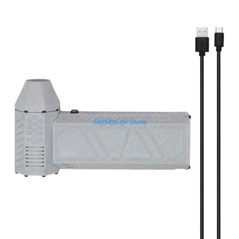 E65E منفاخ صغير مروحة نفاثة مروحة عنيفة 120,000 دورة في الدقيقة مروحة قوية 3 سرعات قابلة للتعديل مروحة منفاخ صغير منافض الهواء