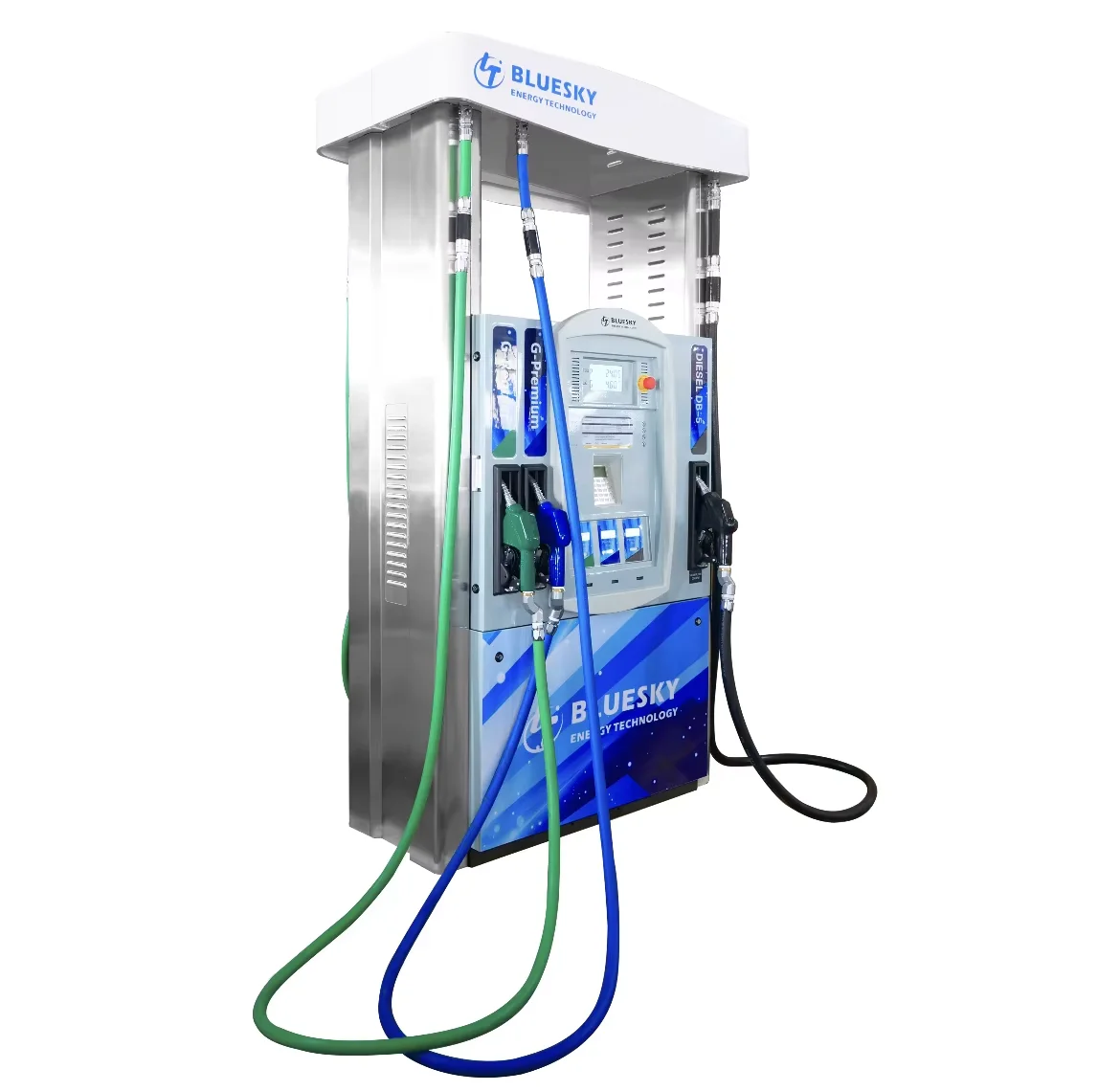 Bluesky Production Service Equipment Gas Station Management Fuel Dispenser Submersible Pumps