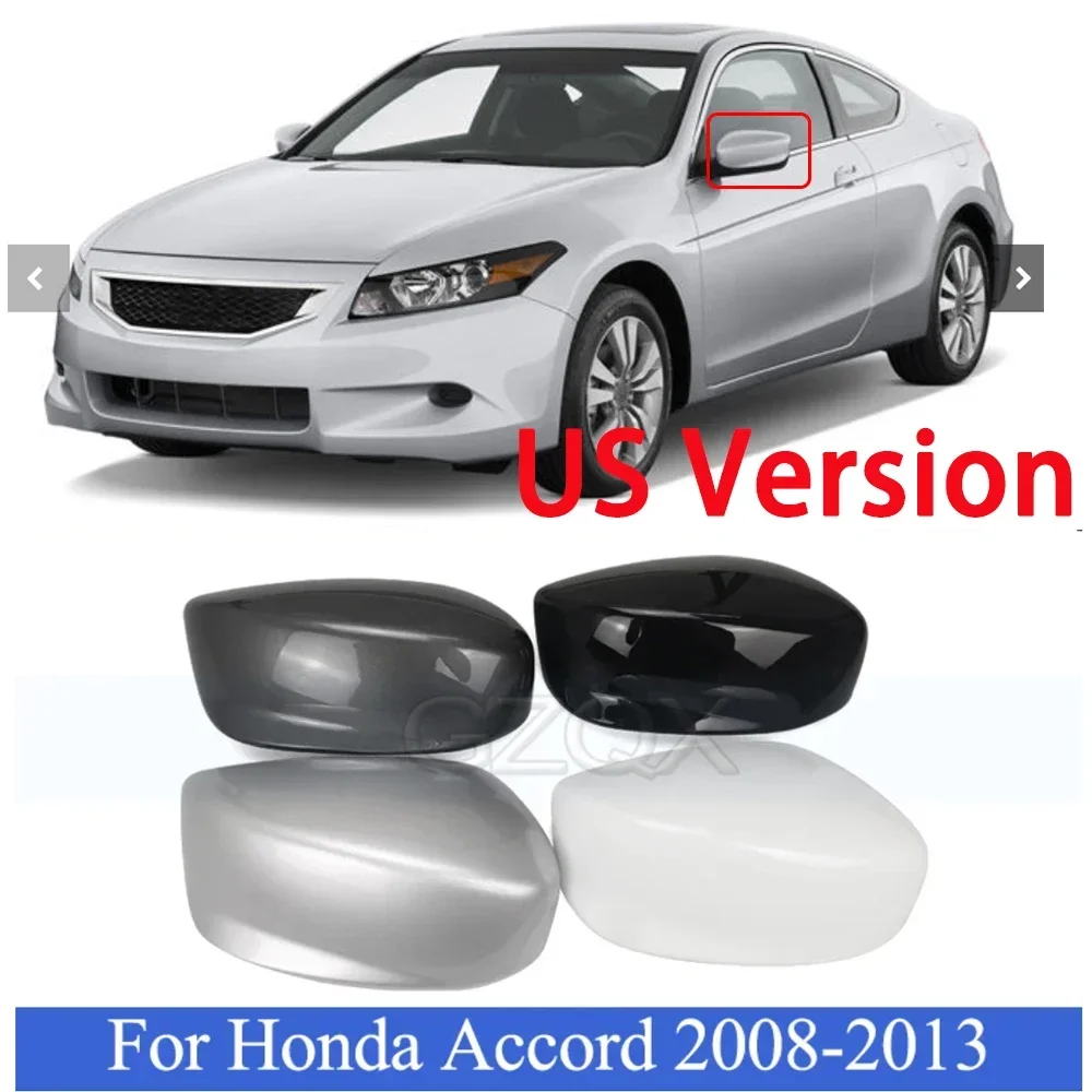 US Version Rearview Mirror Cover Shell Lid For Honda Accord 2008 2009 - 2013 Outside Mirror Lid Mirror Shell Housing