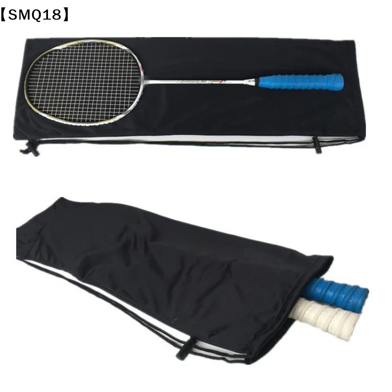 Plush Cloth Badminton Racket Ball Bag Single Shoulder Diagonal Waterproof Squash Storage Backpack Sport  Cover Youth【SMQ】