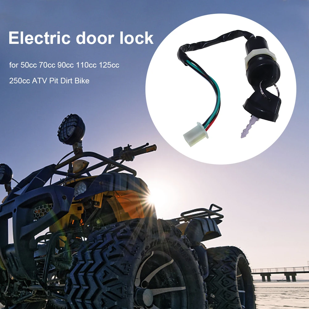 Motorcycle Switch Key Universal Key Motorcycle Replacement Parts for 50cc 70cc 90cc 110cc 125cc 250cc ATV