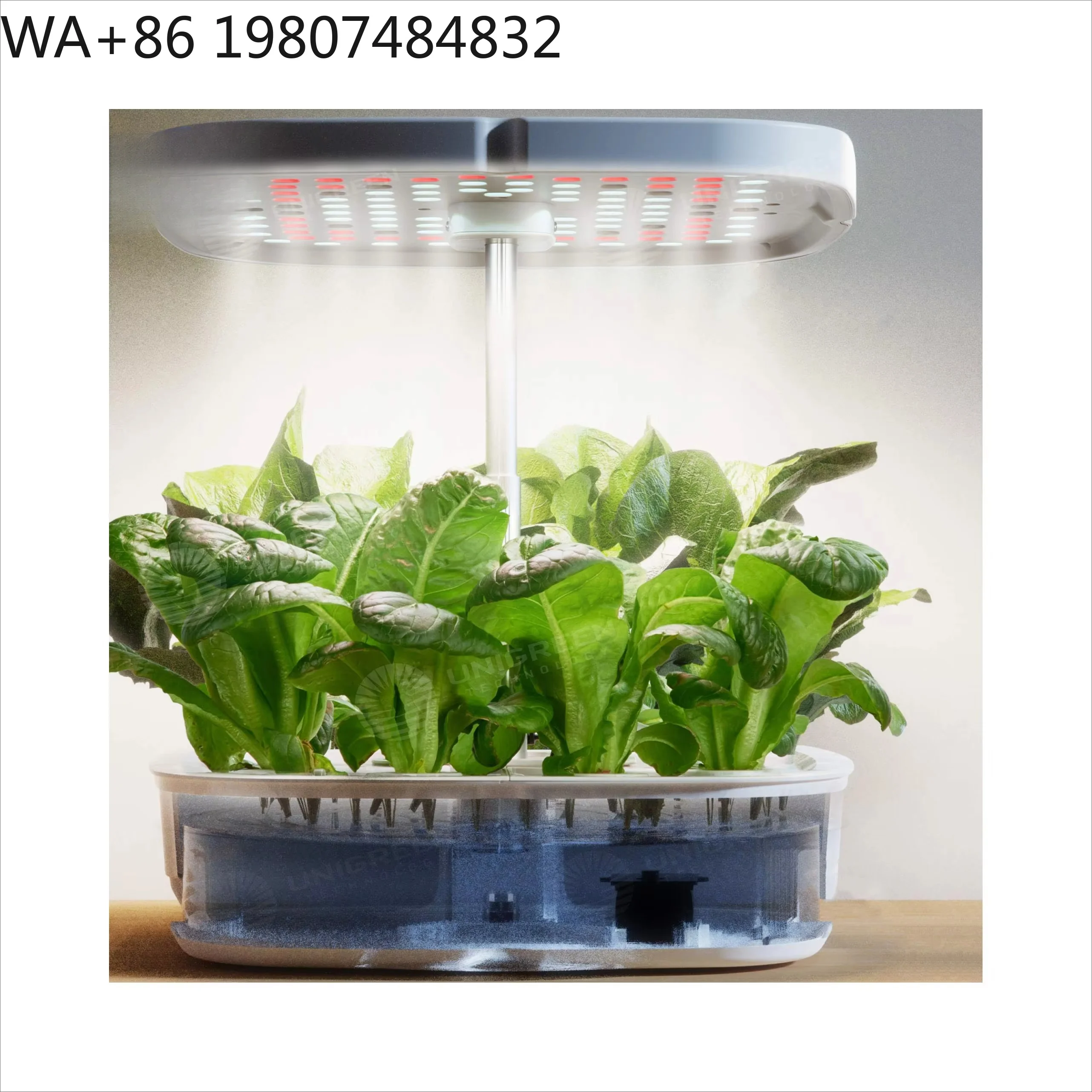 Built-in Circulation Pump 8-hole Soilless Cultivation Kit Full Spectrum LED Fill Light  Indoor Balcony Herb Lettuce Seedling
