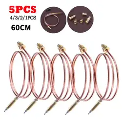 1/2/3/4/5PCS 60cm Gas Thermocouple Valve Heat Sink for Hot Water Boiler Gas Oven Sensitive Gas Appliances Ovens Cooking